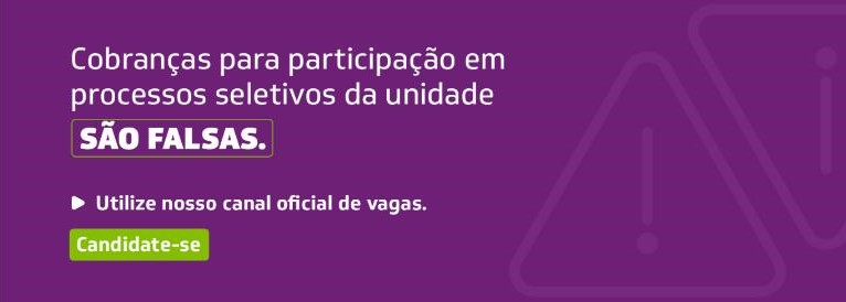 Cobranças para participação em processos seletivos da unidade